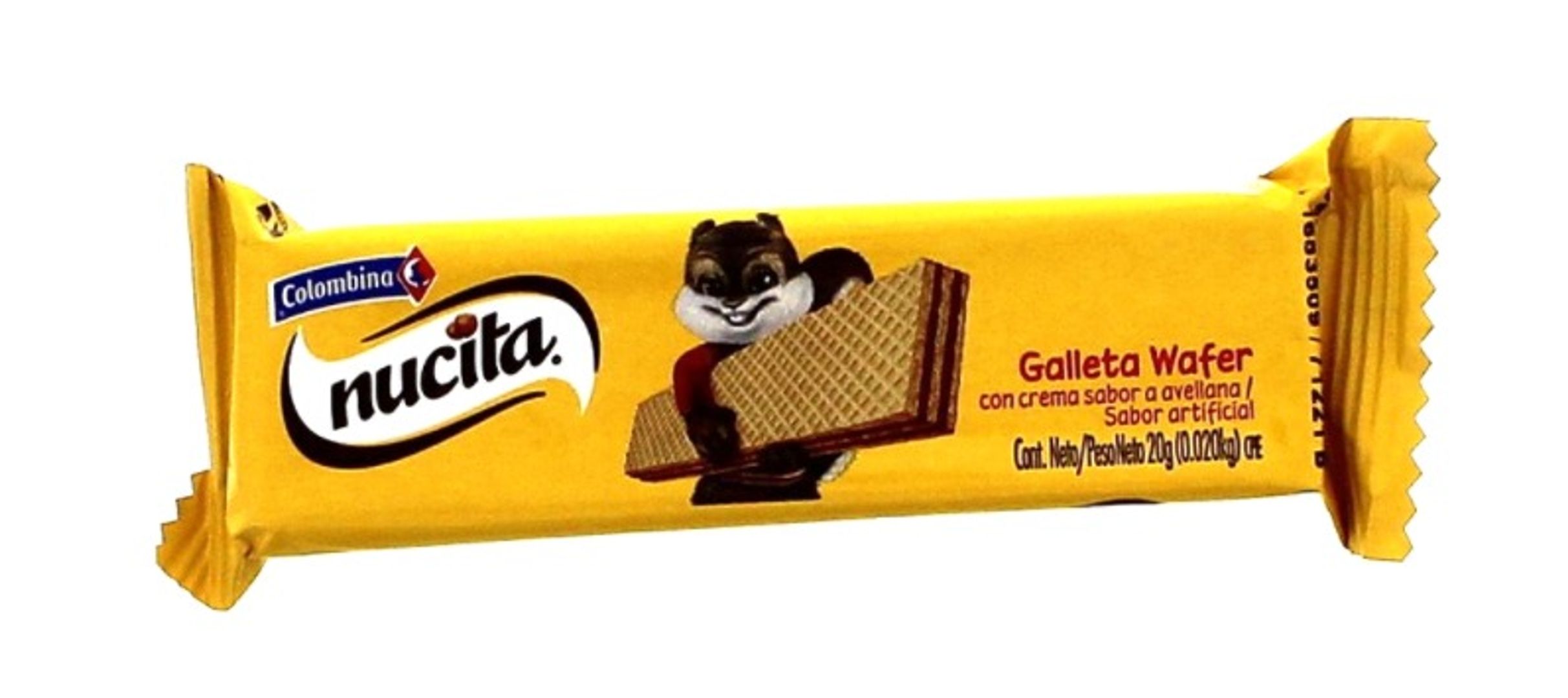 GALLETA WAFER NUCITA 20GR