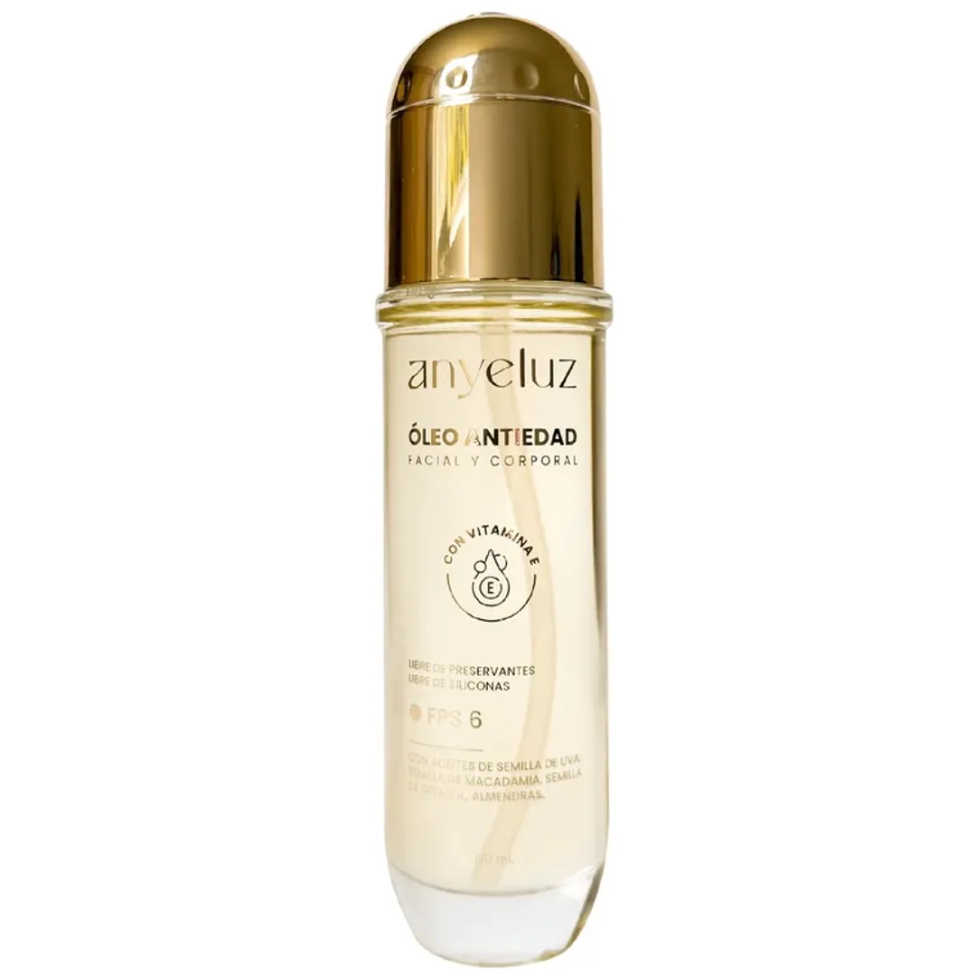 ÓLEO ANTIEDAD FACIAL Y CORPORAL ANYELUZ