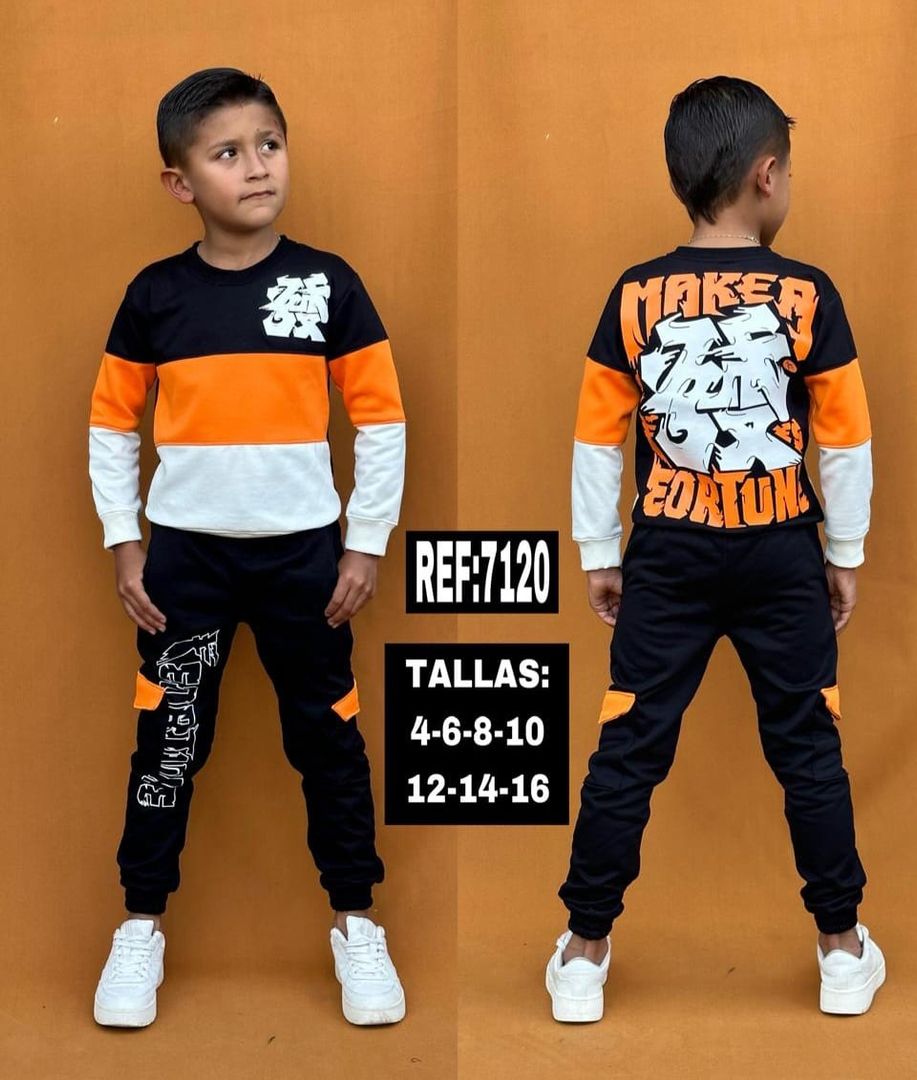 Conjunto deportivo para niño