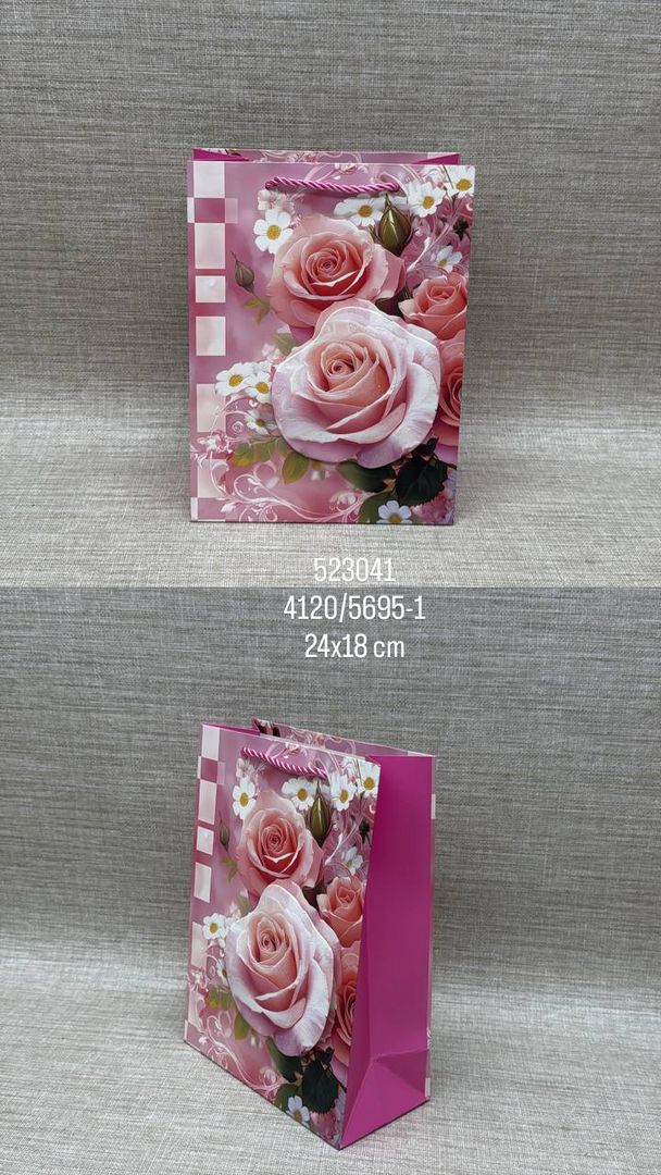 BOLSA DE REGALO SURTIDA 24X18 CM