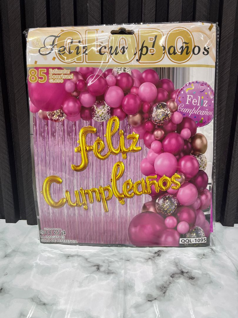 ARCO DE GLOBOS 85 PCS 