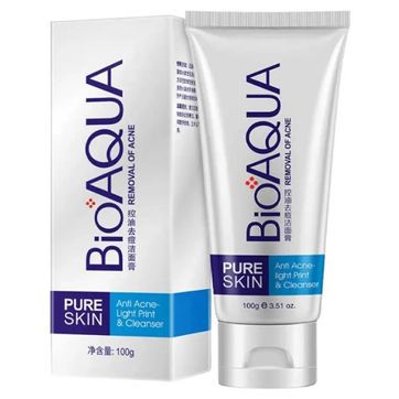 Jabón Limpiador Facial Acné Bioaqua - imagen 1