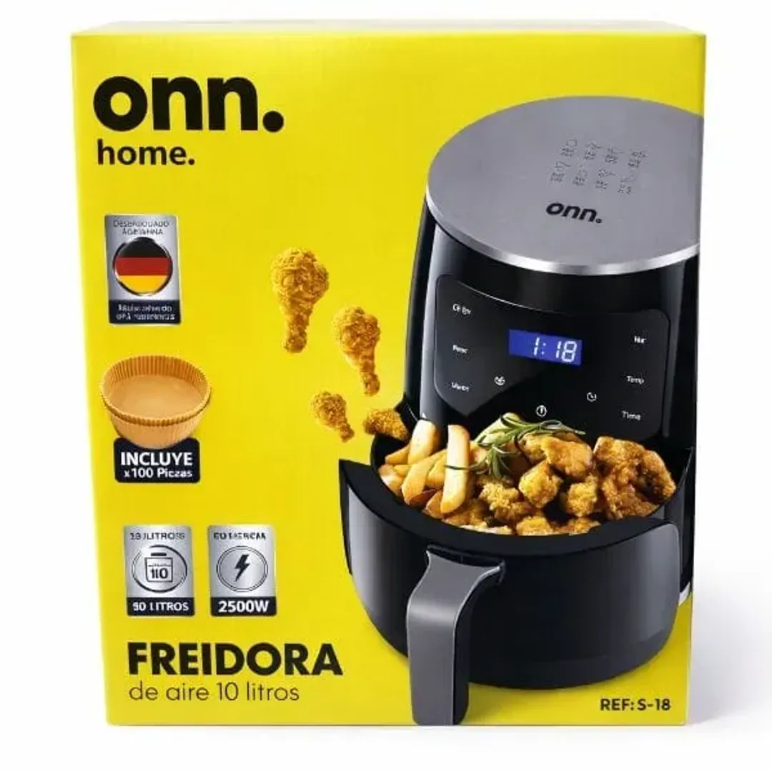 FREIDORA DE AIRE ONN CAJA VERDE 10L