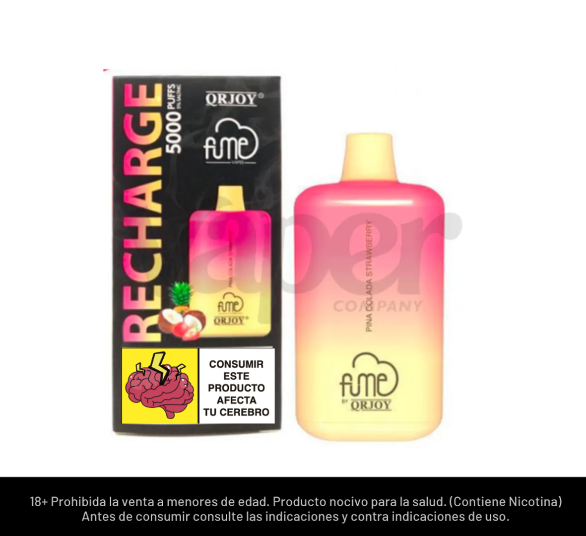 Fume Recharge Piña Colada Strawberry 5000 Puffs