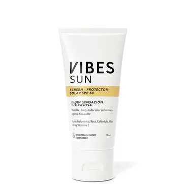 Imagen del producto PANTALLA SOLAR SIN COLOR SPF50 30ML VIBES