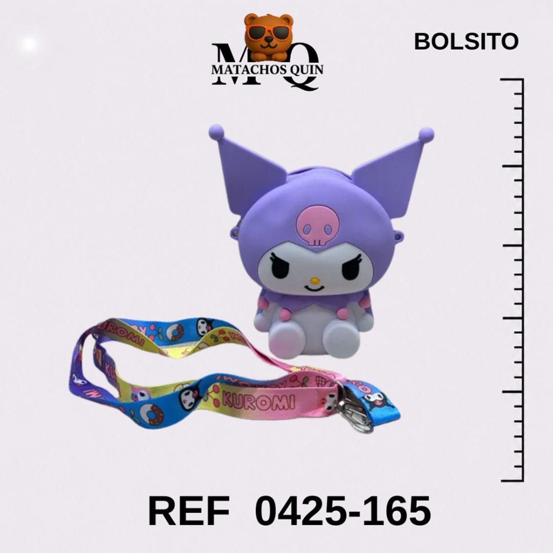 BOLSITO DE SILICONA DE KUROMI SURTIDO