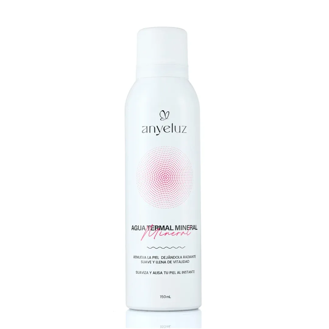 Agua termal mineral 
