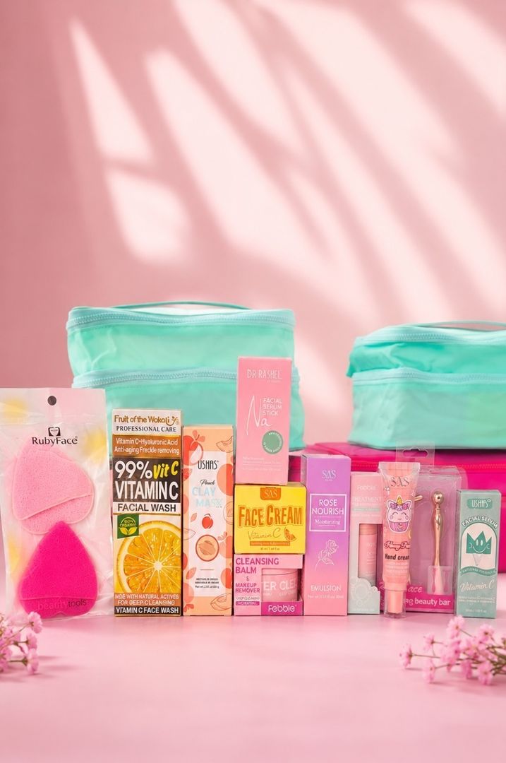 KIT DE SKINCARE ANTI-EDAD – 12 PIEZAS 