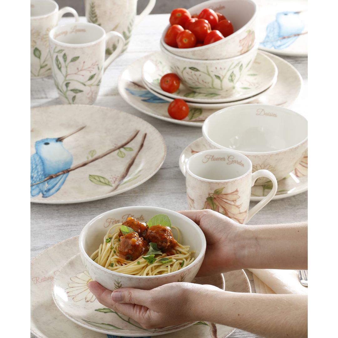 VAJILLA LOVELY GARDEN 