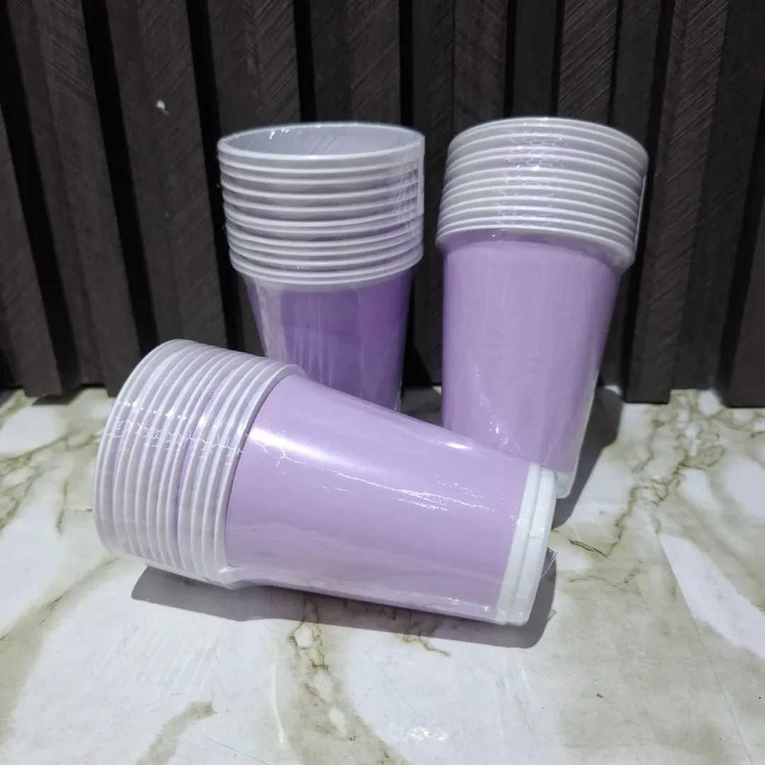 VASO X12 UND LILA PASTEL 