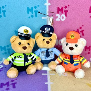 Imagen del producto Llavero ositos Policías