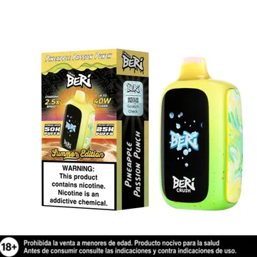 Imagen del producto Beri Pineapple Passion Punch 50.000 Puffs
