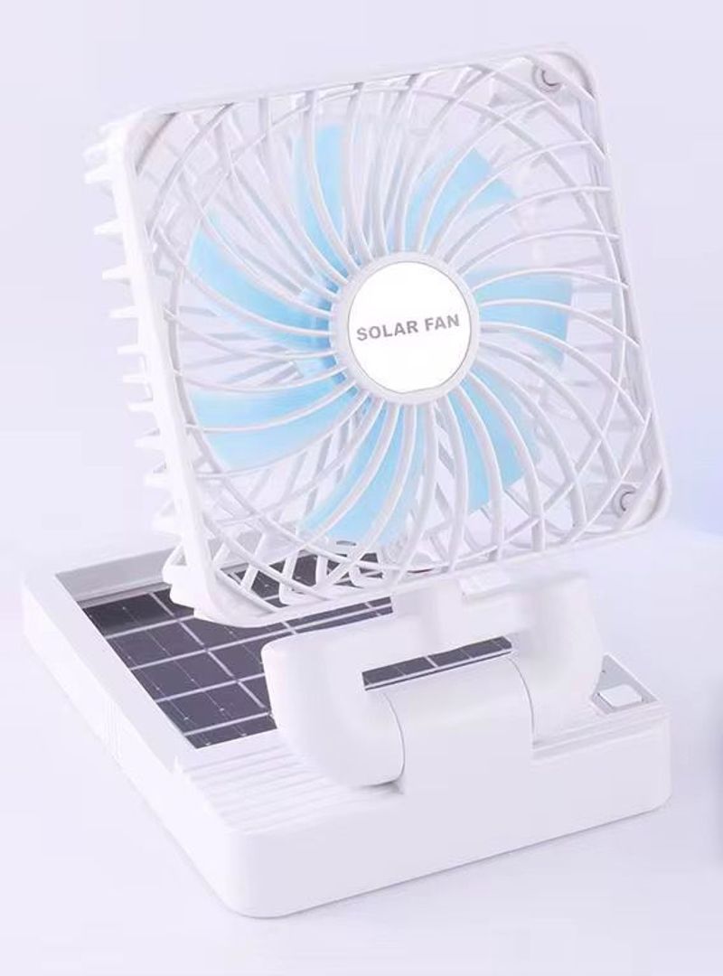 Ventilador con panel solar 666