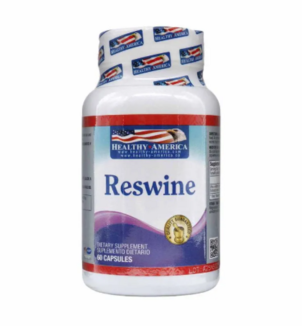 RESWINE 260MG X 60 CAP HEALTHY AMERICA