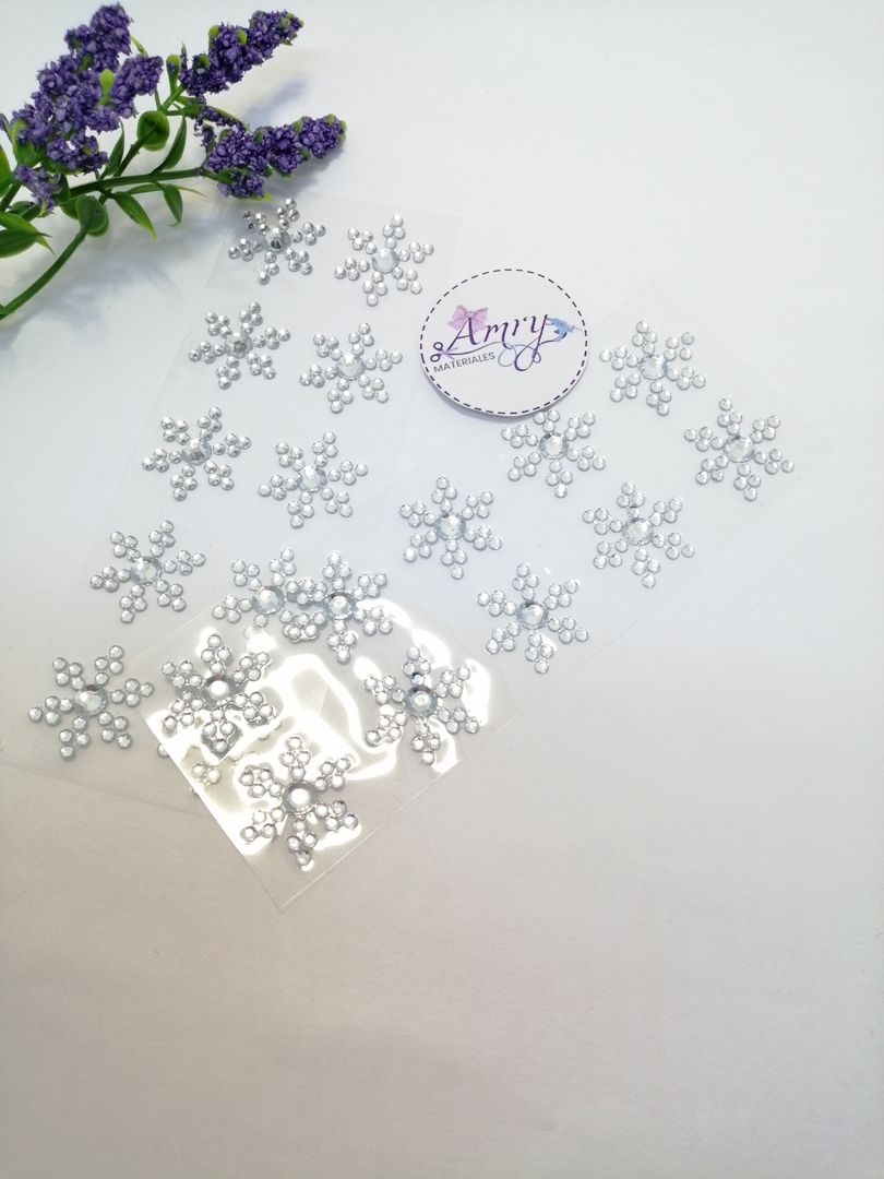 Pegatinas Copoas de Nieve 