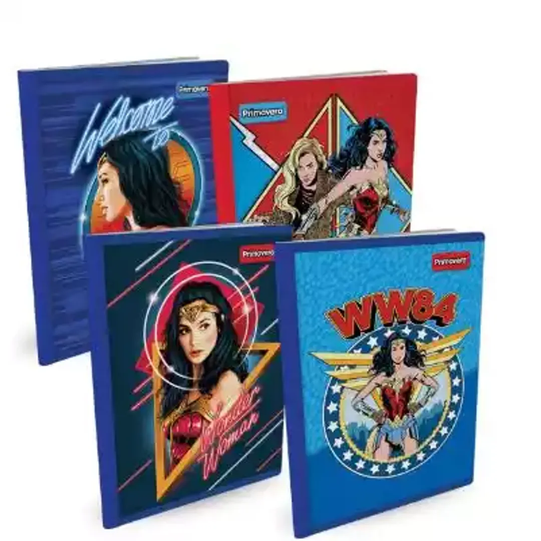Cuaderno 100 hojas Mujer maravilla 