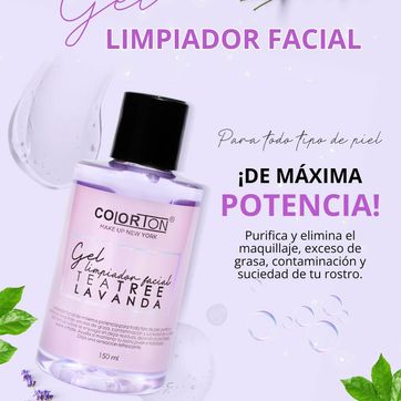 GEL LIMPIADOR ARBOL DE TE Y LAVANDA - imagen 1