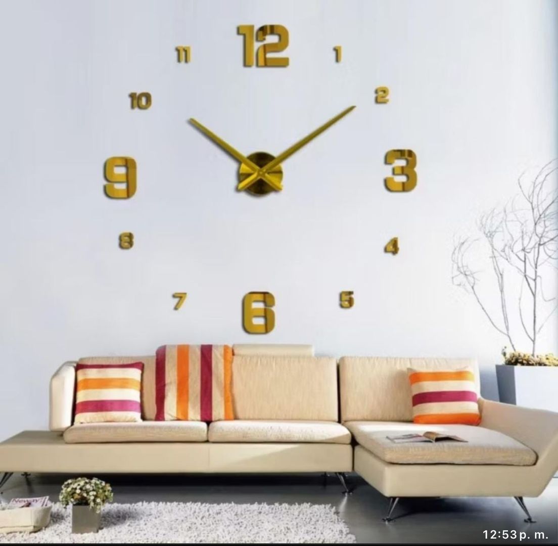 Reloj pared 3D