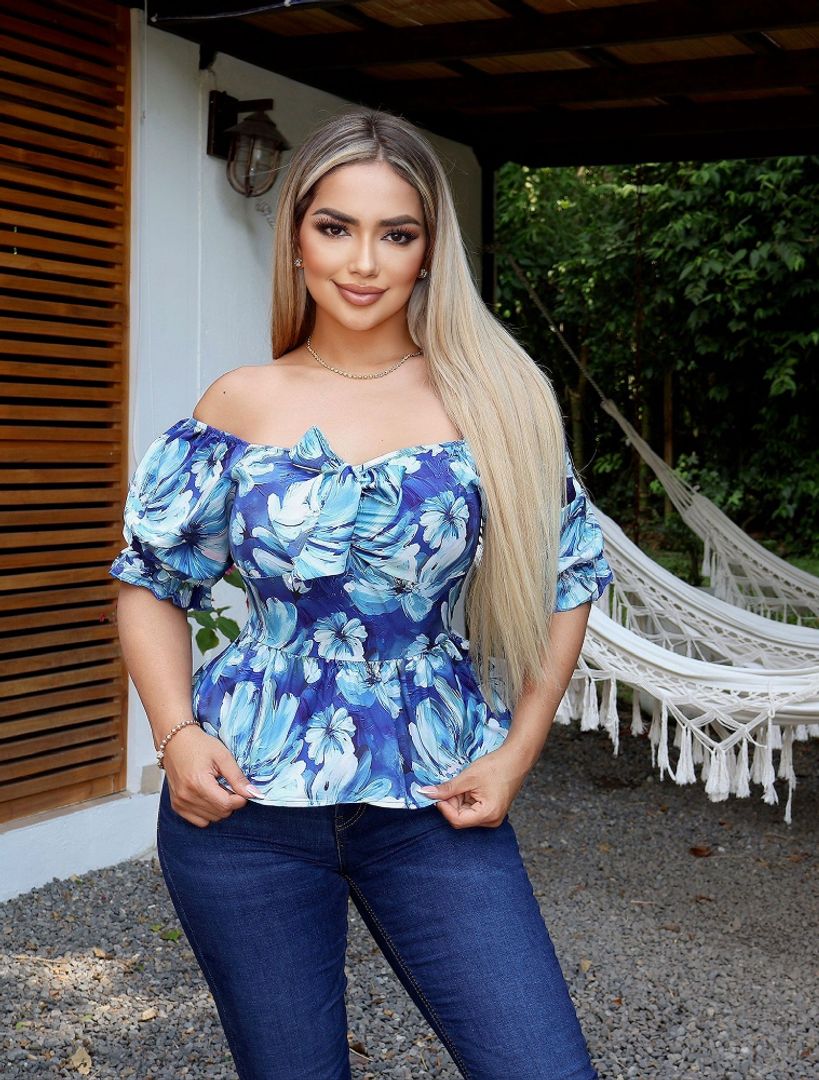 BLUSA ESTAMPADA 