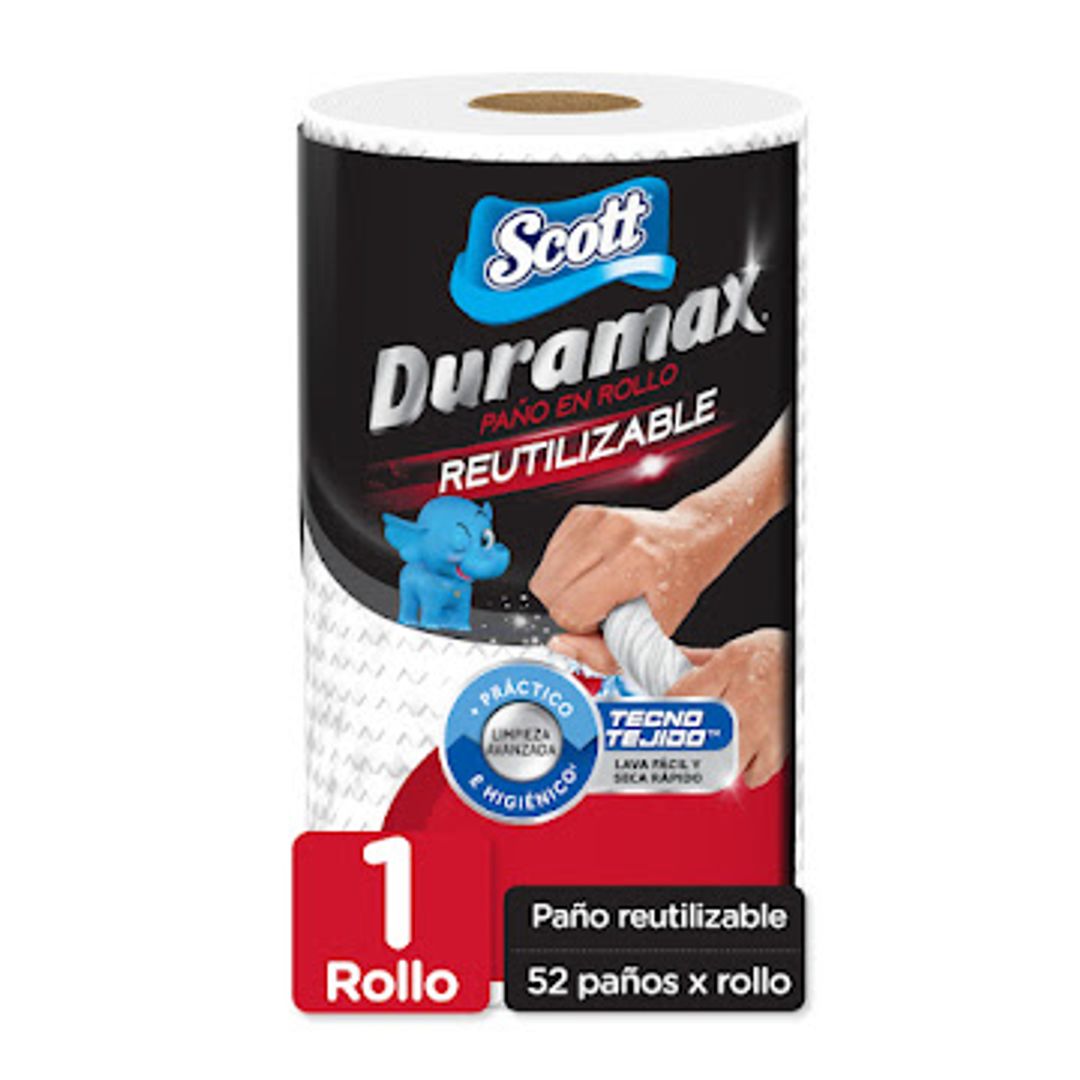 O. TOALLA COCINA SCOTT DURAMAX REUTILIZABLE X 1 ROLLO