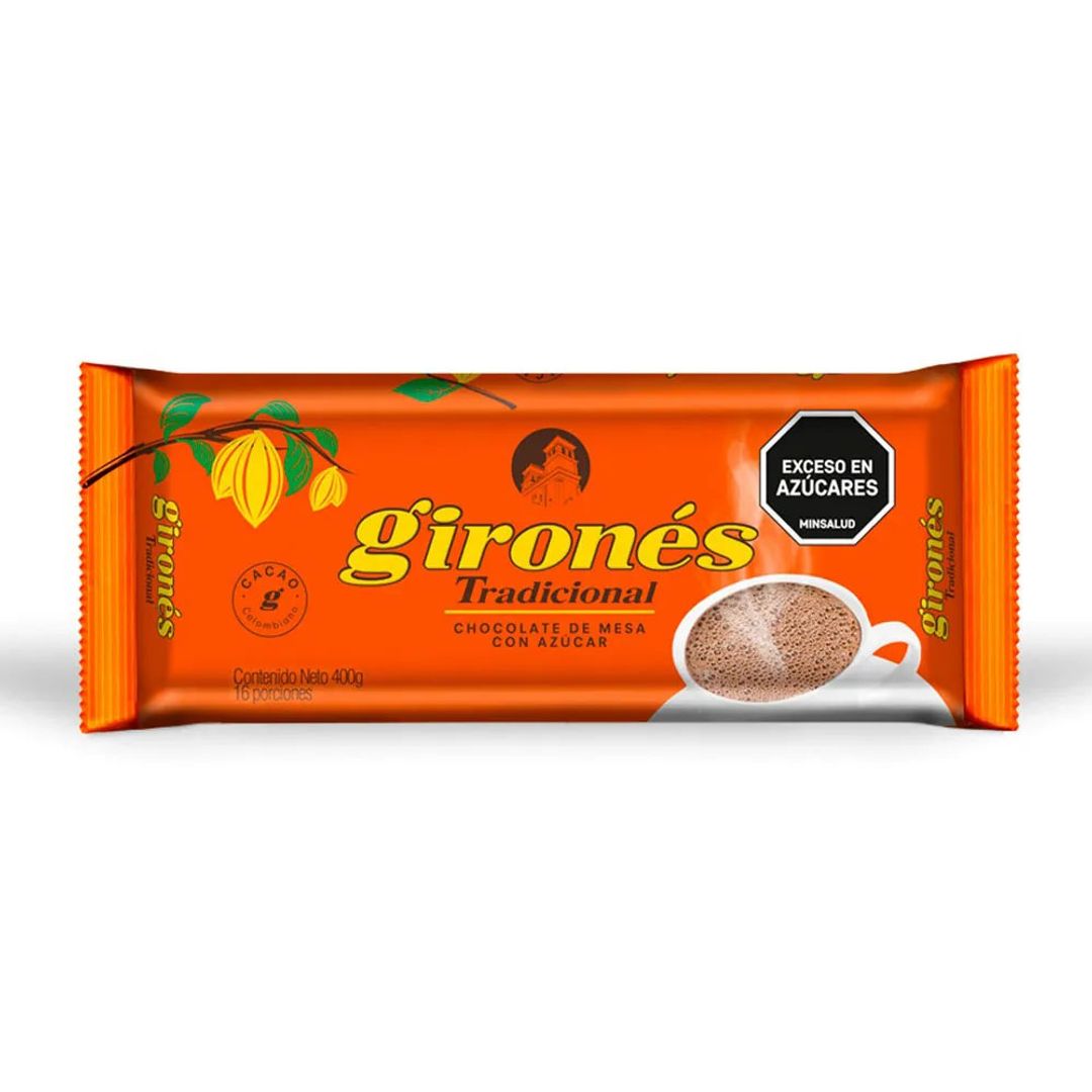 CHOCOLATE GIRONES TRADICIONAL*400G