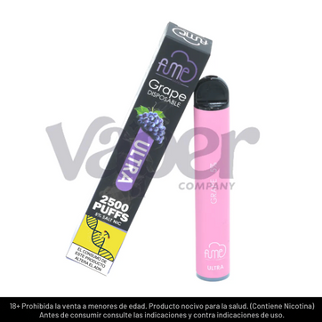 Imagen del producto Fume Ultra Grape 2500 Puffs 