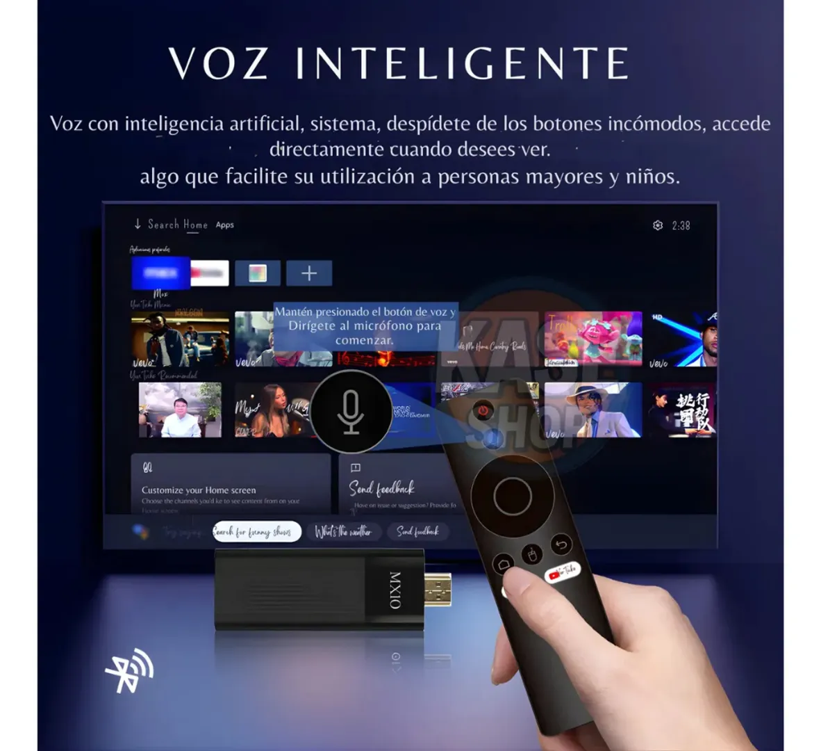 TV STICK ANDROID TV BOX SMART TV