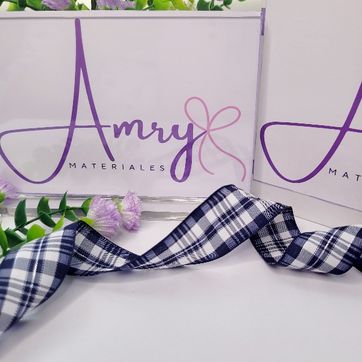 Imagen del producto C.Tela 2.5cm Azul Oscuro Tipo Tela