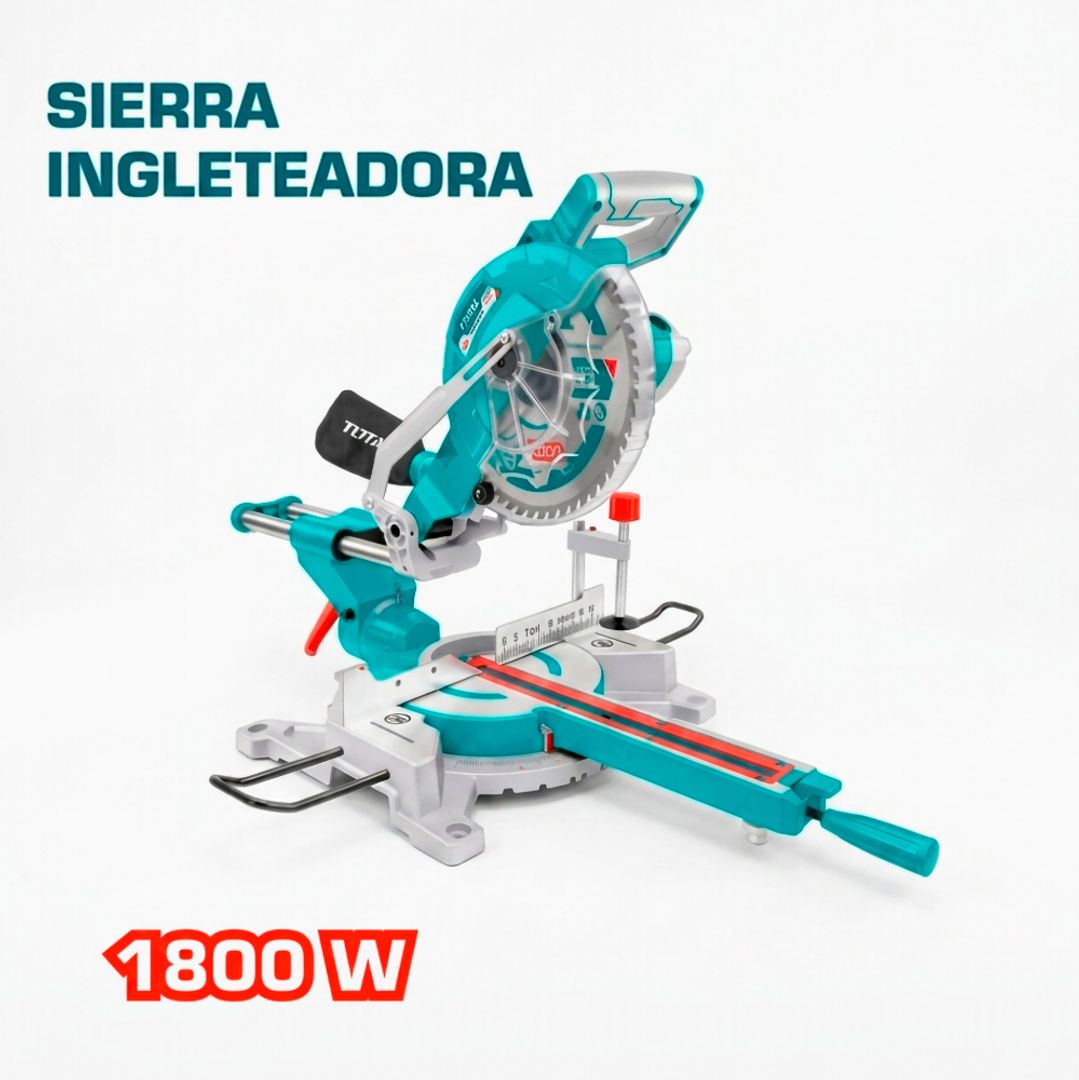 SIERRA INGLETEADORA 10" 1800W TELESCOPICA