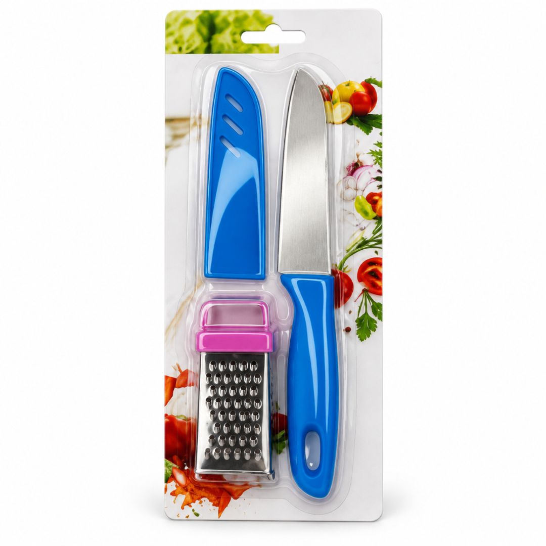 Kit rayador y cuchillo 