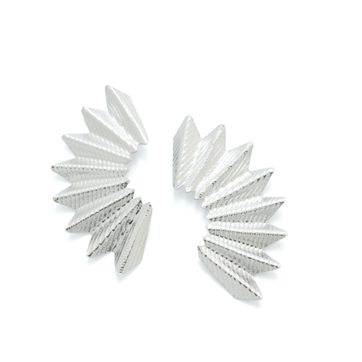 Imagen del producto SILVER SMALL BLUE PALM EARRINGS