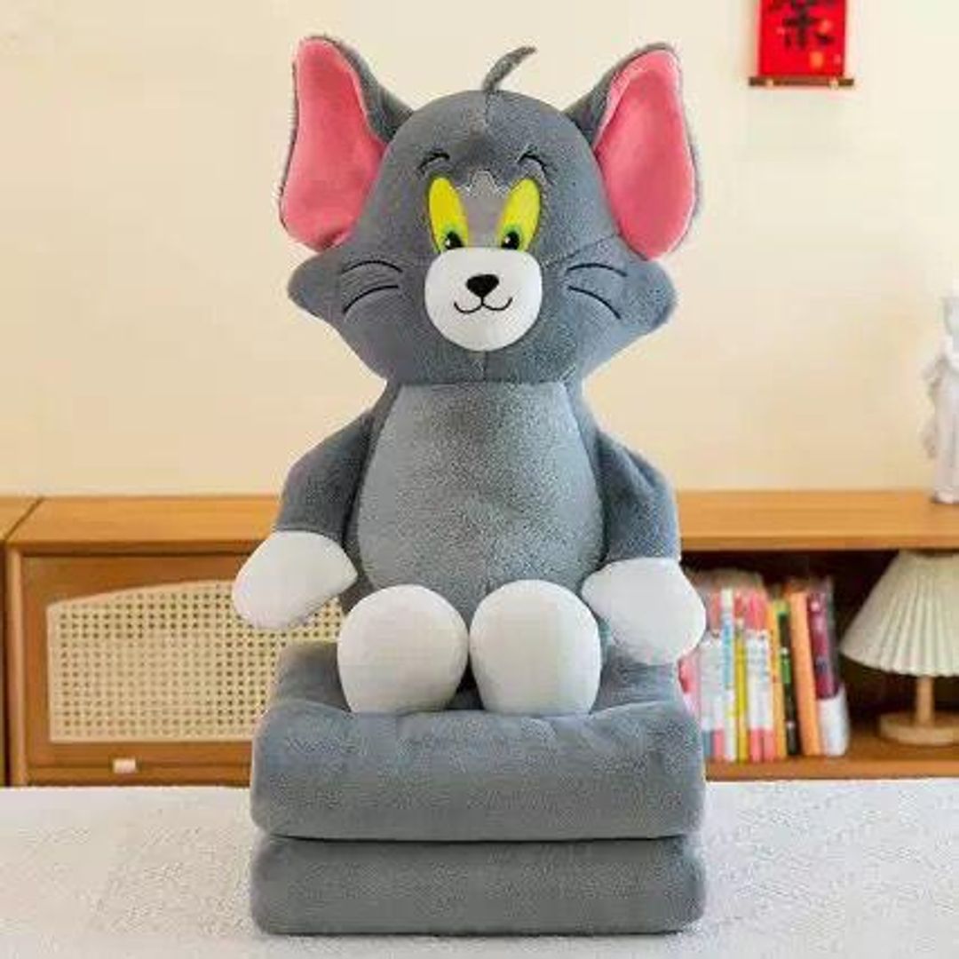 Cojín con cobija Tom y Jerry 