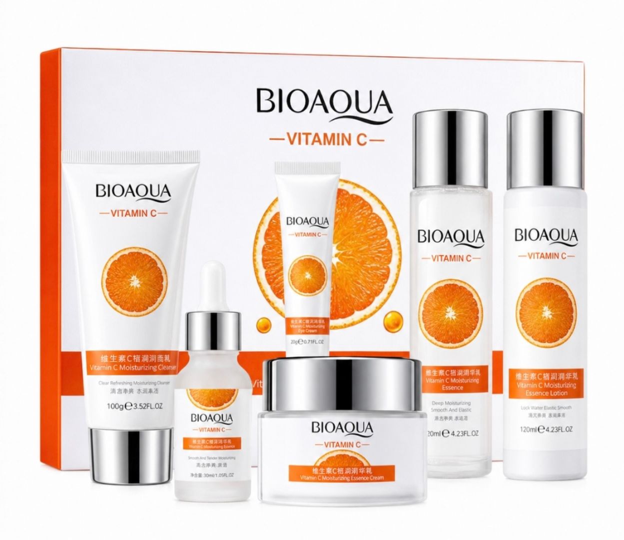KIT FACIAL NARANJA BIOAQUA