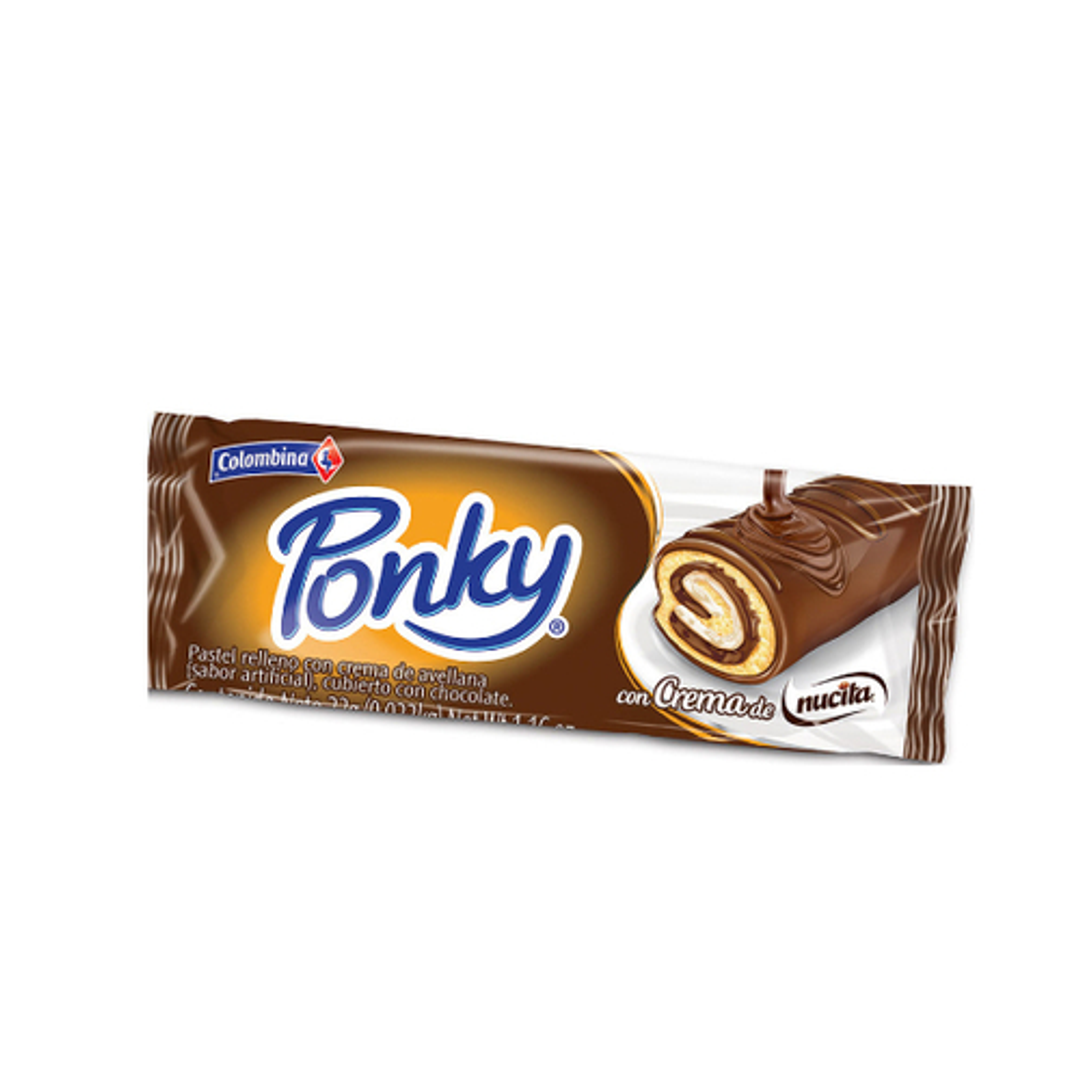 PONKY NUCITA*33G COLOMBINA