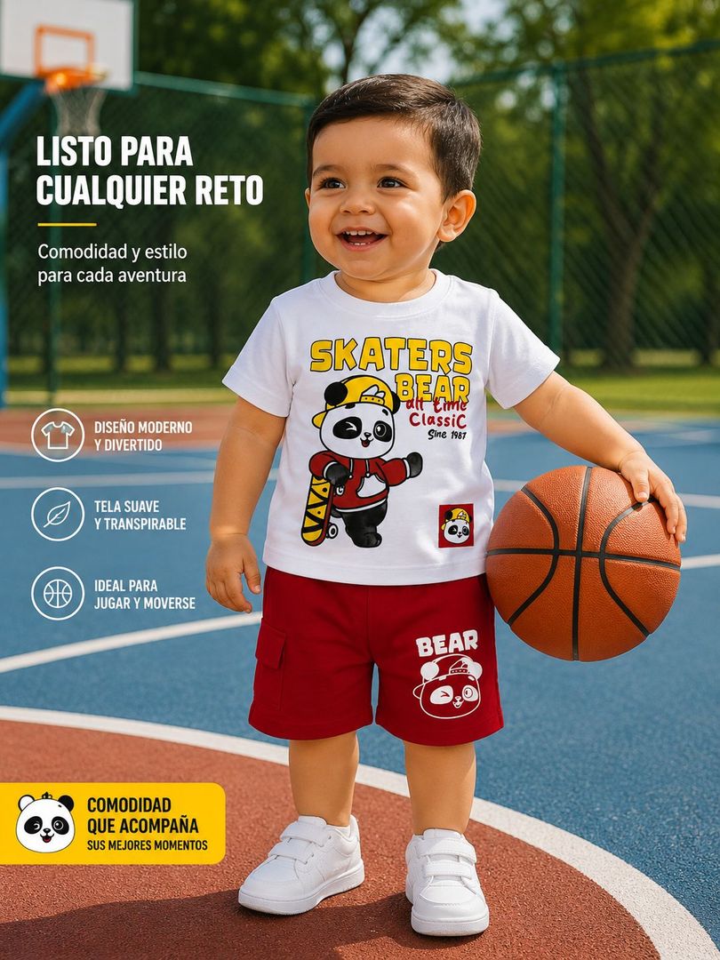 CONJUNTO DEPORTIVO CORTO BEBITO
