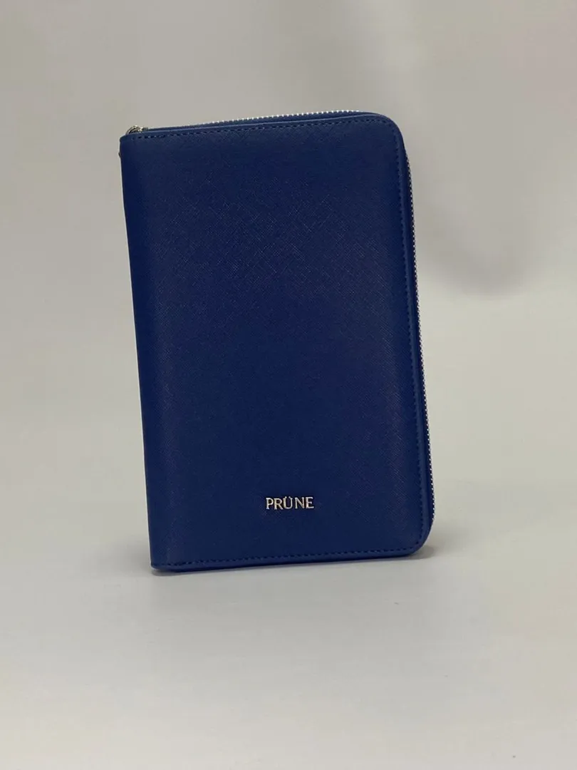 PORTA PASAPORTE TRAVEL AZUL