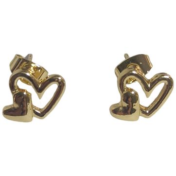 Aretes en topito rodio - imagen 1