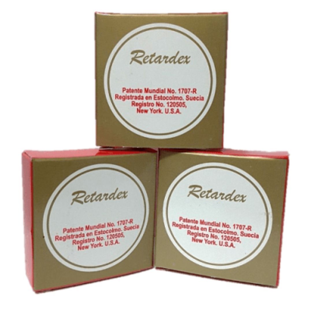 SIX PACK RETARDEX 5 GRS X 6 RETARDANTE PARA HOMBRE