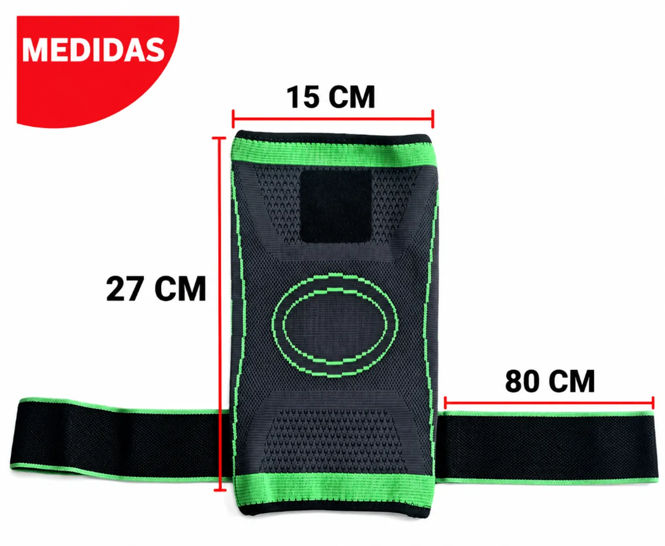 RODILLERA AJUSTABLE ELASTICA SPORTS