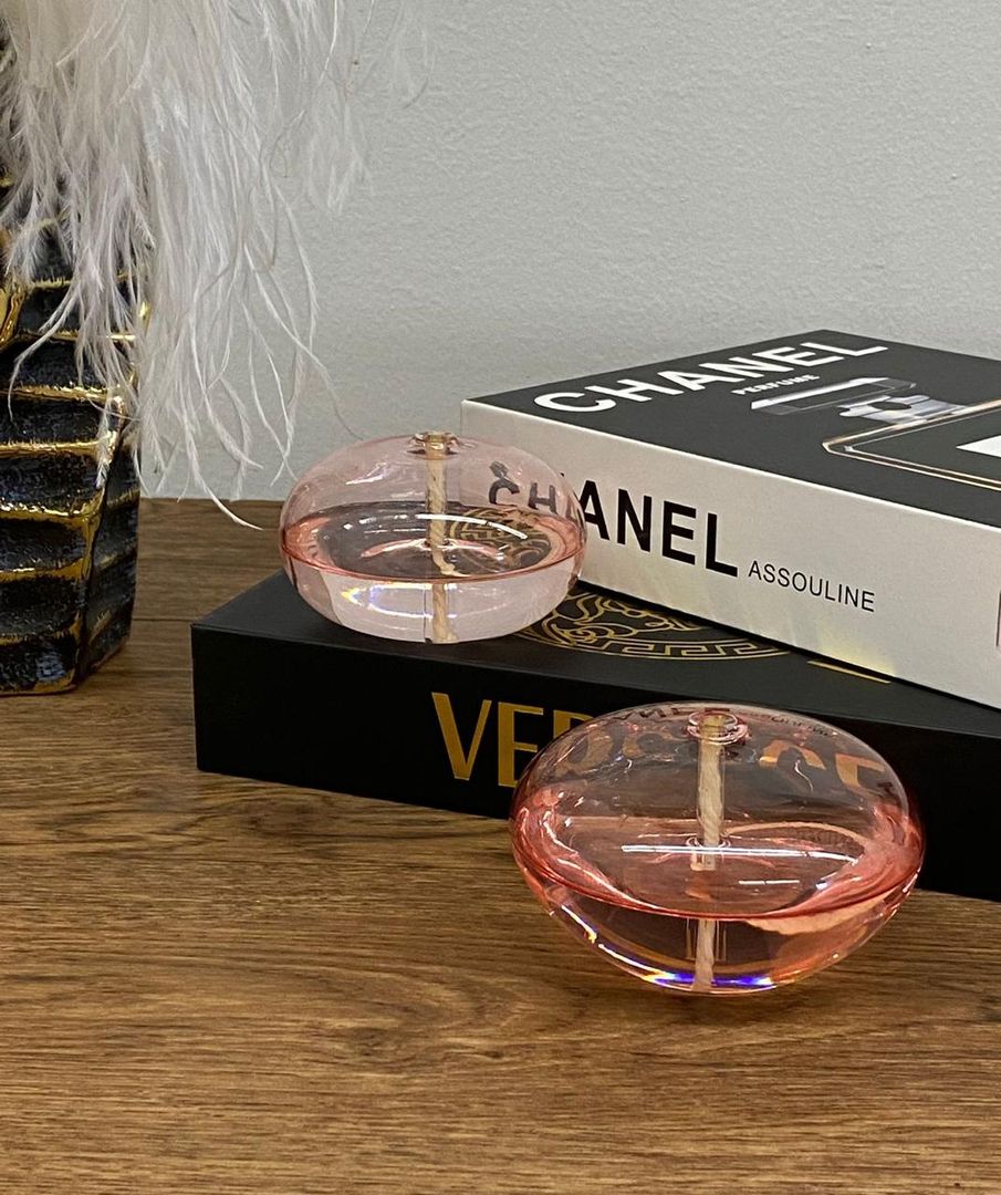 Velas de Cristal rosada