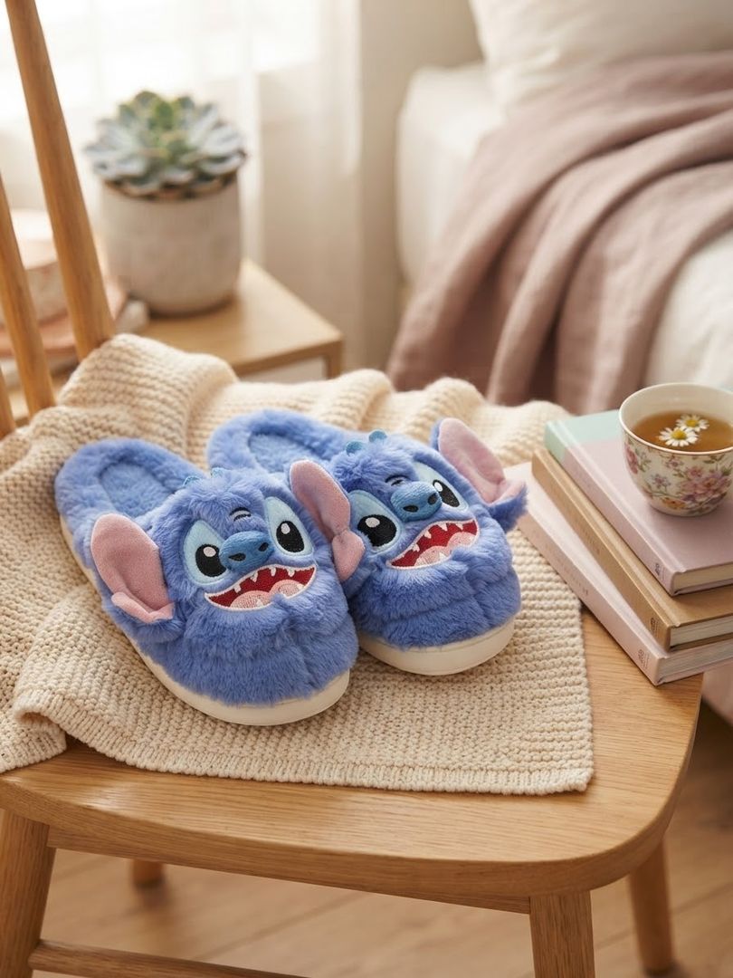 Pantuflas Stitch 