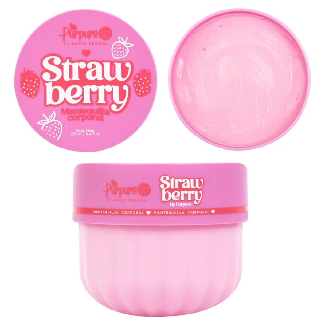 MANTEQUILLA STRAWBERRY 250ML IMPORTADA PURPURE