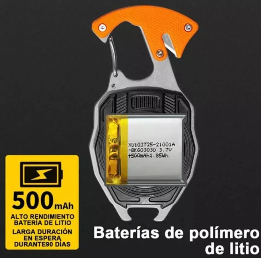 Linterna Multifuncional Recargable