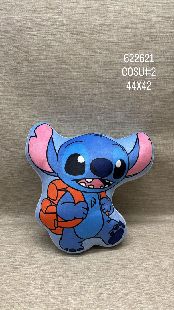 COJIN DE STITCH 44*42 CM 