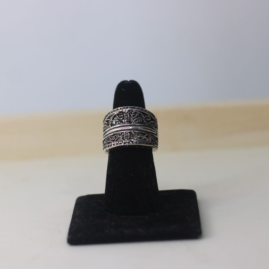ANILLO PLATEADO LINEA