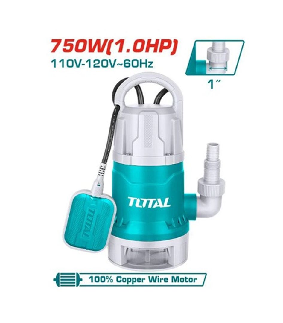 BOMBA DE AGUA SUMERGIBLE 1 HP 750W