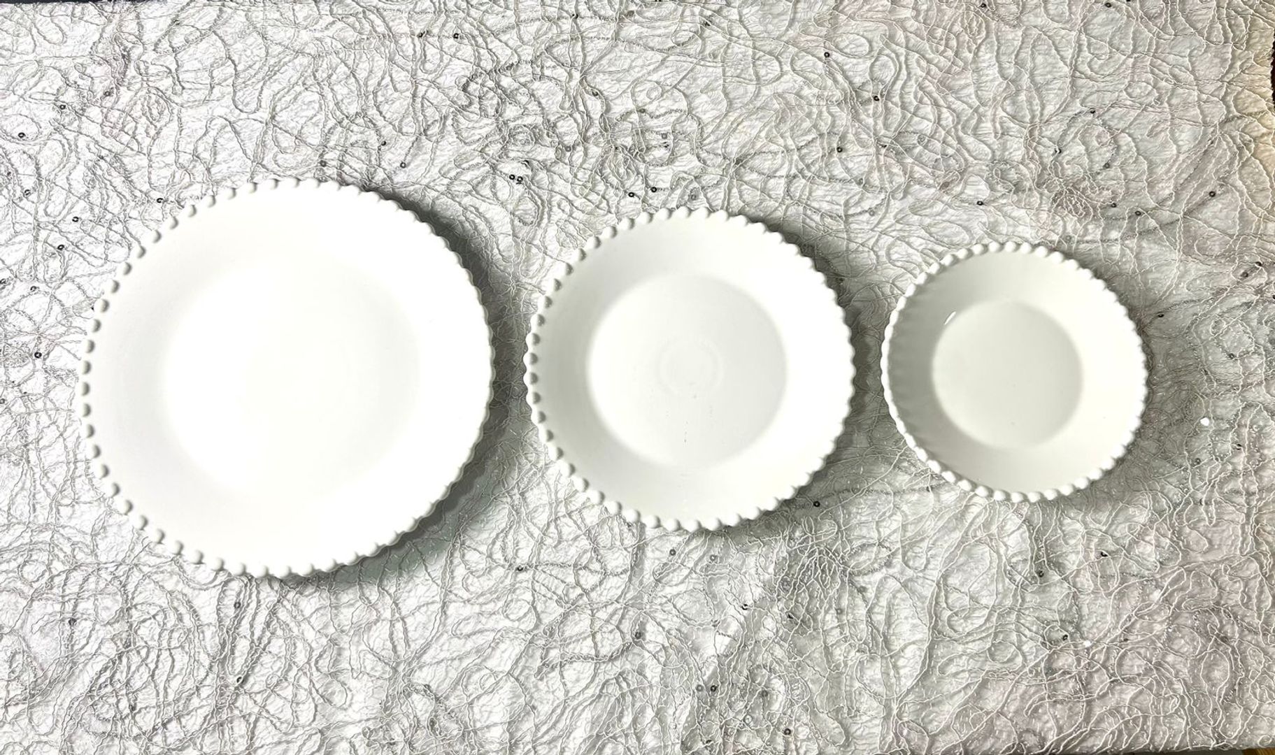 VAJILLA BOLITA BLANCA