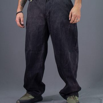 JEANS BAGGY CORREAS NG-GRIS - imagen 1