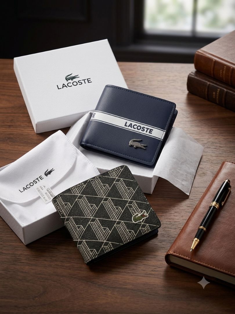 Billetera para hombre lacoste 