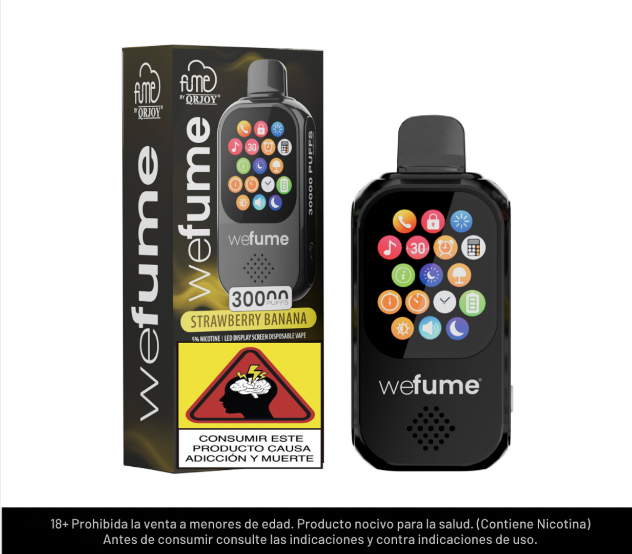  Wefume Strawberry Banana 30.000 Puffs